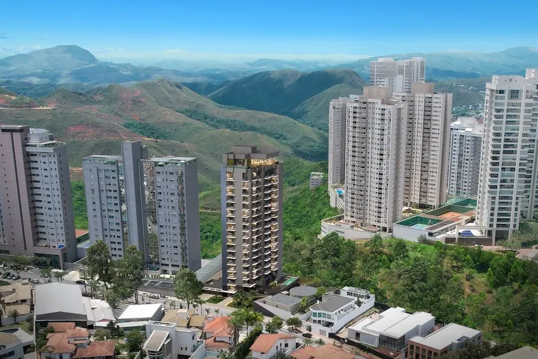 Skyline, Vila da Serra: fachada e áreas comuns – foto 1