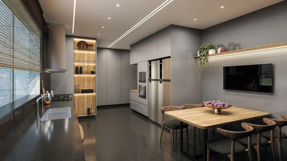 Apartamento de 4 quartos com 257 m² à venda no High Gardens, Vale do Sereno