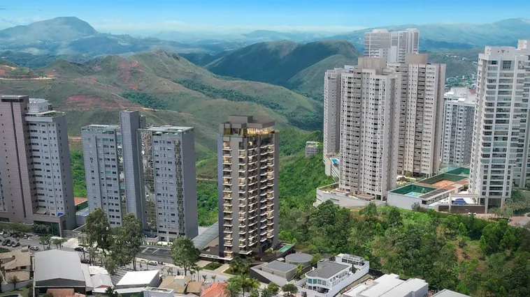 Skyline, Vila da Serra: fachada e áreas comuns – foto 1