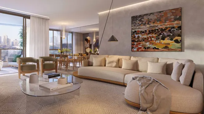 Apartamento de 4 quartos com 163 m² à venda no Botânico, Vale do Sereno